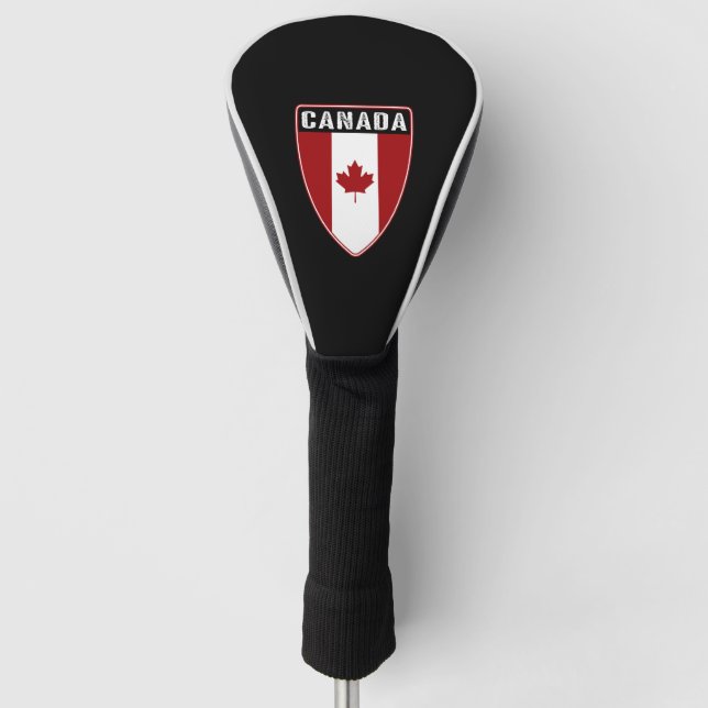 Funda Para Palo De Golf Escudo canadiense (Anverso)