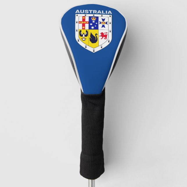 Funda Para Palo De Golf Escudo de armas de Australia (Anverso)