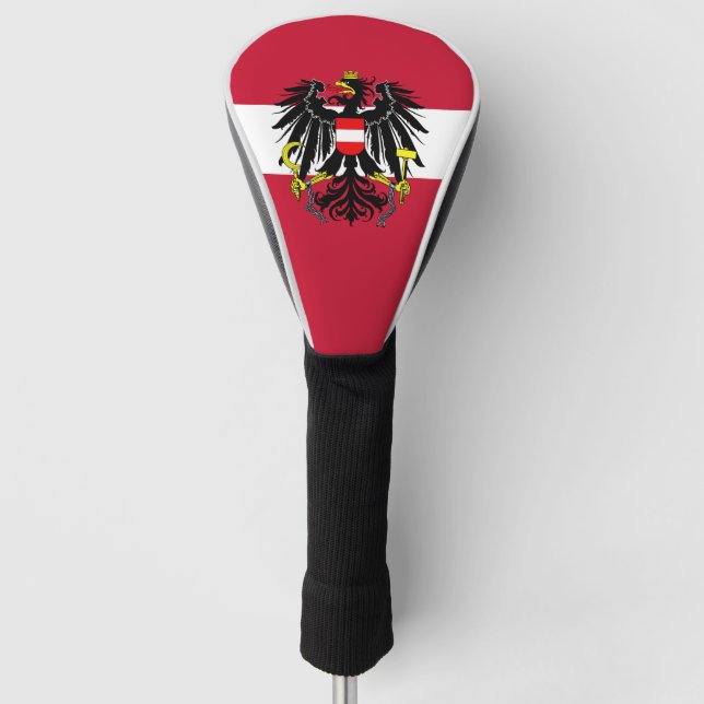 Funda Para Palo De Golf Escudo de armas de Austria (Anverso)