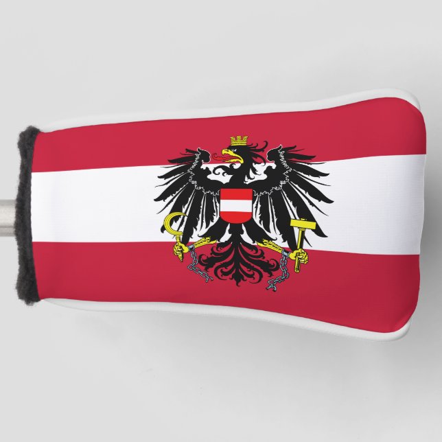 Funda Para Palo De Golf Escudo de armas de Austria (Anverso)