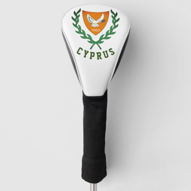 Funda Para Palo De Golf Escudo de armas de CHIPRE (Anverso)