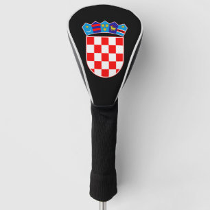 Funda Para Palo De Golf Escudo de armas de Croacia