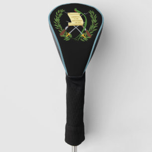 Funda Para Palo De Golf Escudo de armas de Guatemala