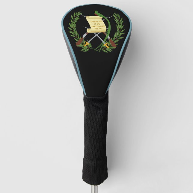 Funda Para Palo De Golf Escudo de armas de Guatemala (Anverso)