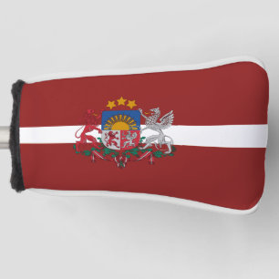 Funda Para Palo De Golf Escudo de armas de Letonia