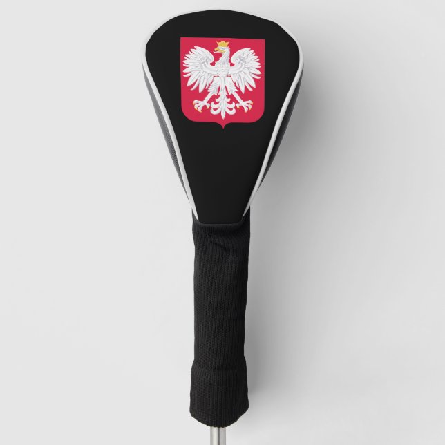 Funda Para Palo De Golf Escudo de armas de Polonia (Anverso)