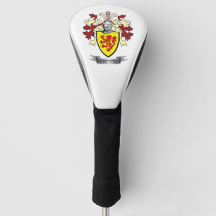 Funda Para Palo De Golf Escudo de armas del escudo de la familia de