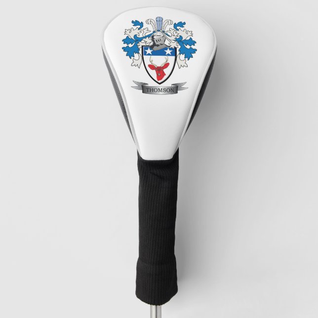 Funda Para Palo De Golf Escudo de armas del escudo de la familia de (Anverso)