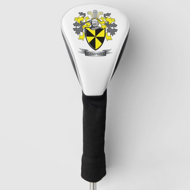 Funda Para Palo De Golf Escudo de armas del escudo de la familia de (Anverso)