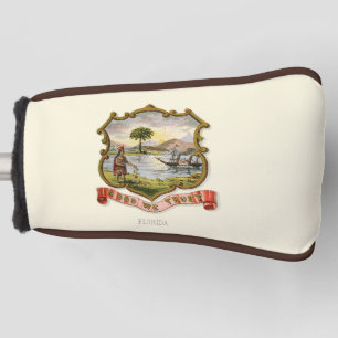 Funda Para Palo De Golf Escudo de armas del estado de Florida (1876)