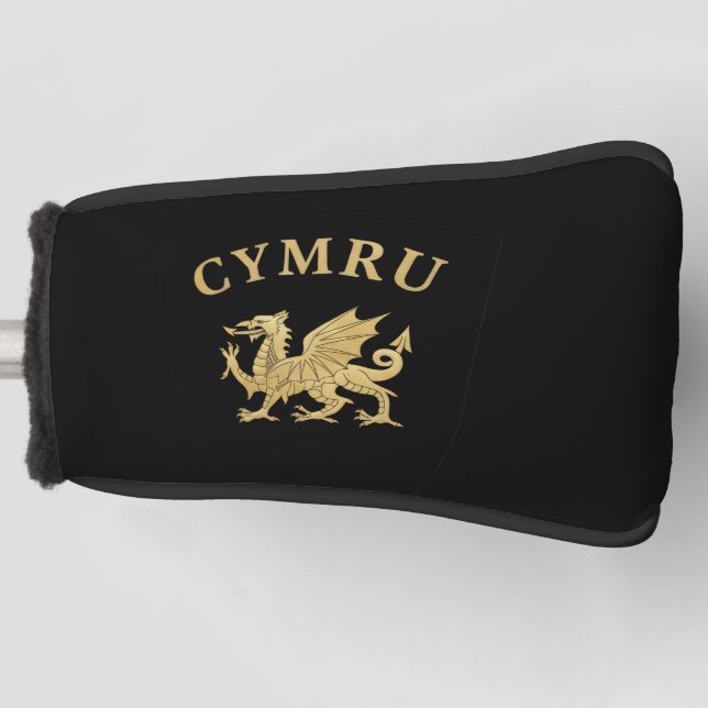 Funda Para Palo De Golf Escudo de Cymru (Anverso)