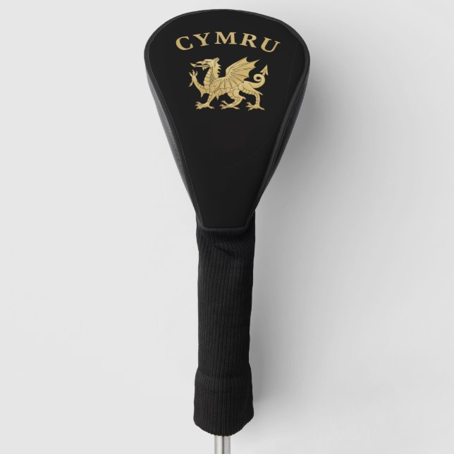 Funda Para Palo De Golf Escudo de Cymru (Anverso)