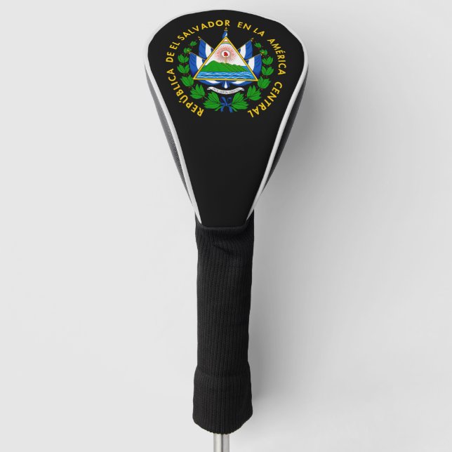 Funda Para Palo De Golf Escudo de El Salvador (Anverso)