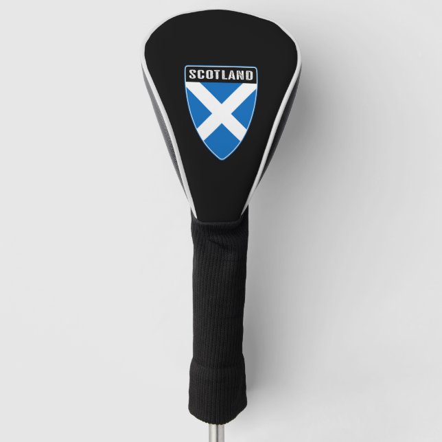 Funda Para Palo De Golf Escudo de Escocia (Anverso)