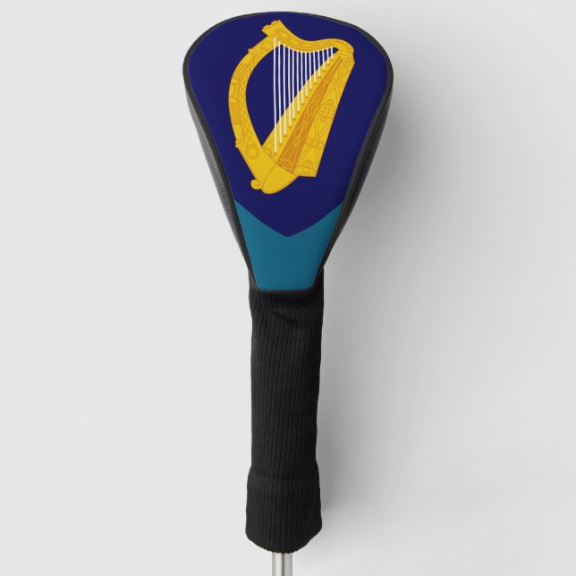 Funda Para Palo De Golf Escudo de Irlanda (Anverso)