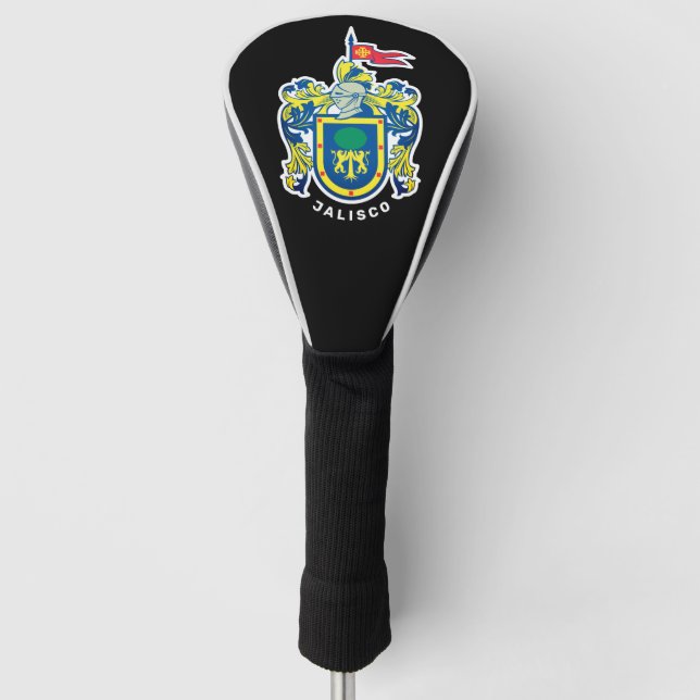 Funda Para Palo De Golf Escudo de Jalisco, México (Anverso)
