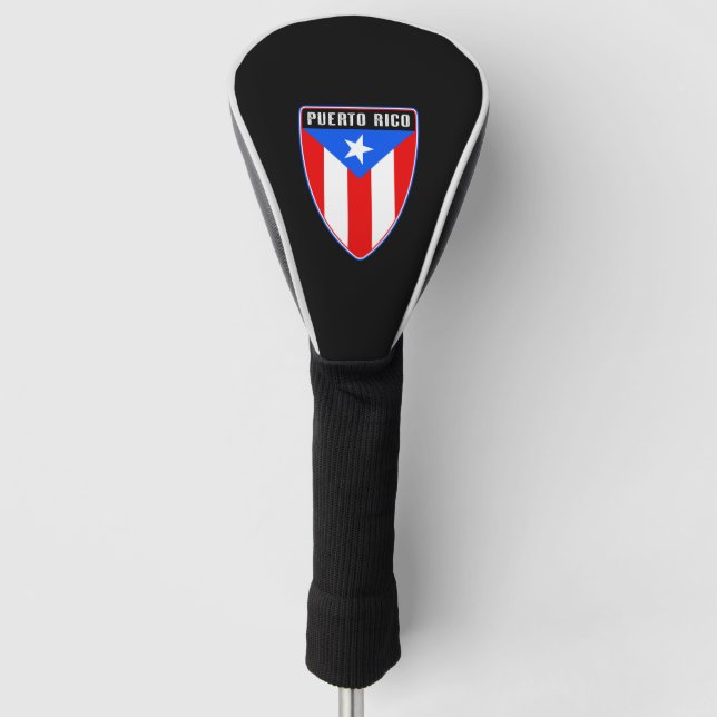 Funda Para Palo De Golf Escudo de Puerto Rico (Anverso)