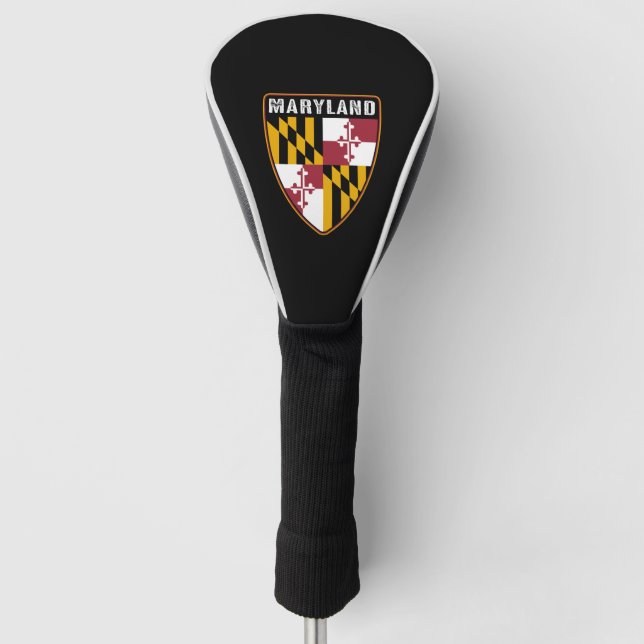 Funda Para Palo De Golf Escudo Maryland (Anverso)
