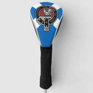 Funda Para Palo De Golf Escudo y tartán del Clan Sinclair en Saltire Golf 