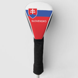 Funda Para Palo De Golf Eslovaquia bandera eslovaca emblema Europa