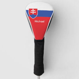 Funda Para Palo De Golf Eslovaquia emblema bandera eslovaca Europa