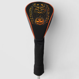 Funda Para Palo De Golf Espeluznante Lechuza Halloween