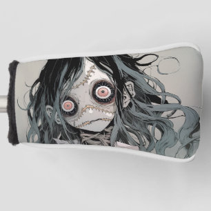 Funda Para Palo De Golf Espeluznante muñeca de horror Chica de Anime estét