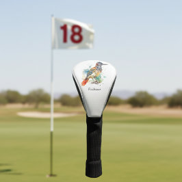 Funda Para Palo De Golf Espíritu del desierto, corredor de caminos en pers