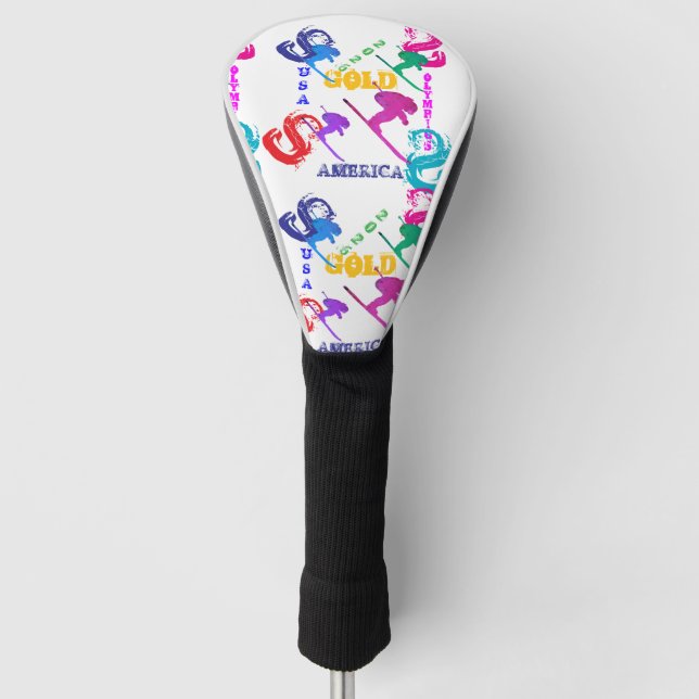 FUNDA PARA PALO DE GOLF ESQUÍ OLÍMPICO (Anverso)
