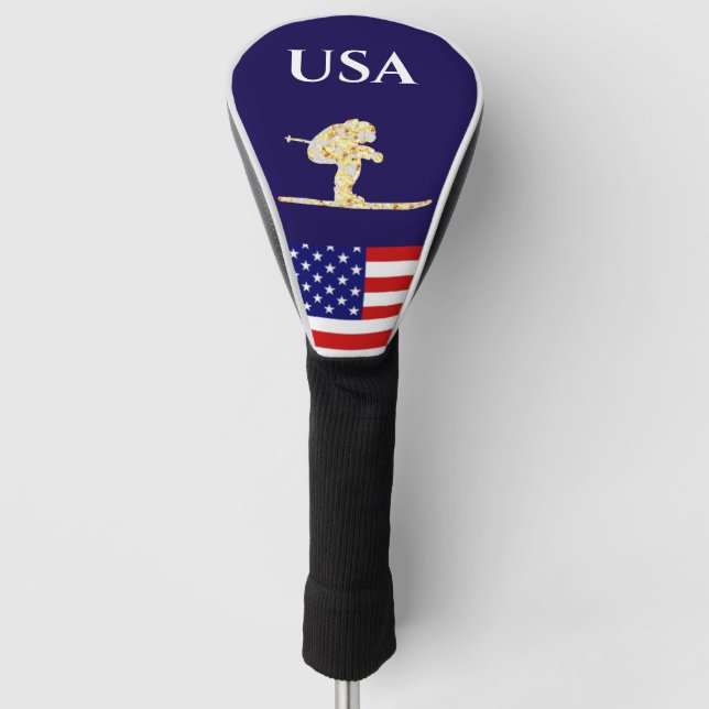 Funda Para Palo De Golf esquiador (Anverso)