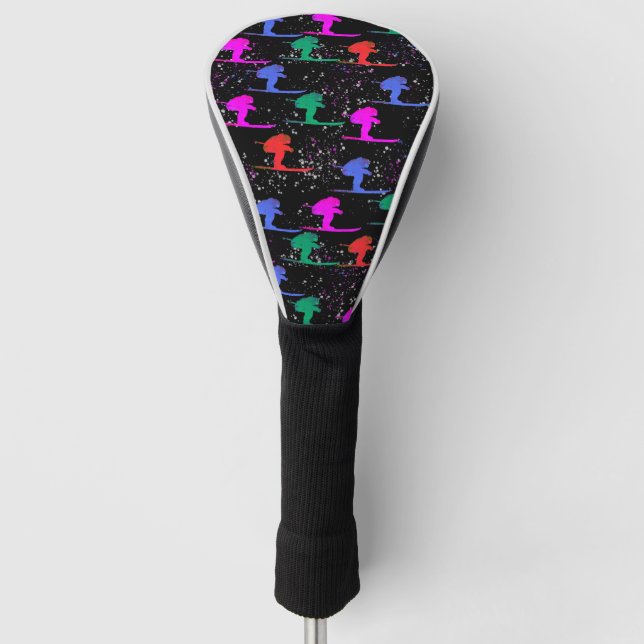 FUNDA PARA PALO DE GOLF ESQUIADOR DE INVIERNO (Anverso)