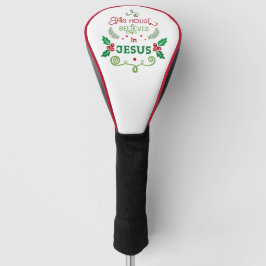 Funda Para Palo De Golf Esta Casa Cree en Jesús