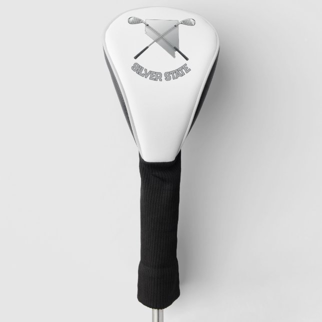 Funda Para Palo De Golf Estado de Plata Nevada  (Anverso)