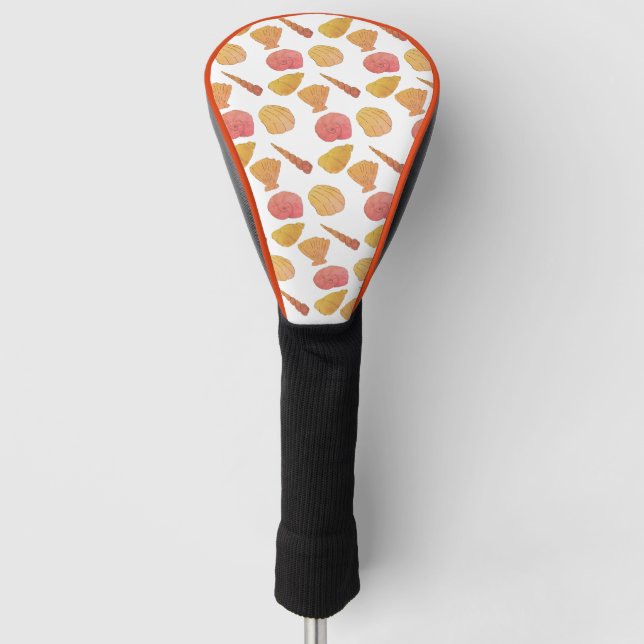 Funda Para Palo De Golf Estanques marinos naranjas (Anverso)