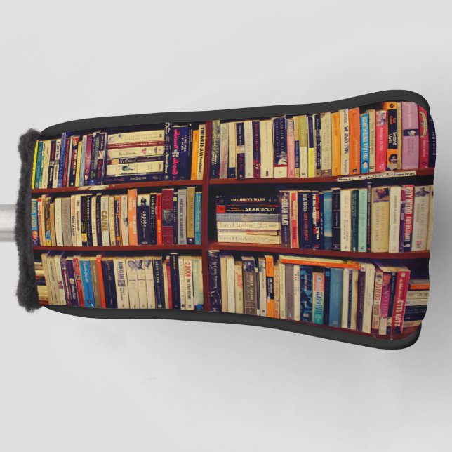 Funda Para Palo De Golf Estantes de bibliotecas (Anverso)