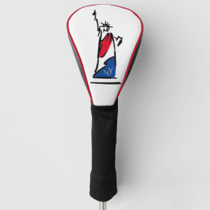 Funda Para Palo De Golf Estatua de la Libertad / Lady Liberty Stripes