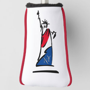 Funda Para Palo De Golf Estatua de la Libertad / Lady Liberty Stripes