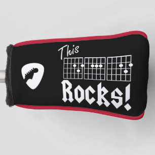 Funda Para Palo De Golf ¡Este papá Rocks! Cubierta divertida de acorde a g