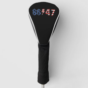 Funda Para Palo De Golf Estilo de rock 80 retro anti Trump
