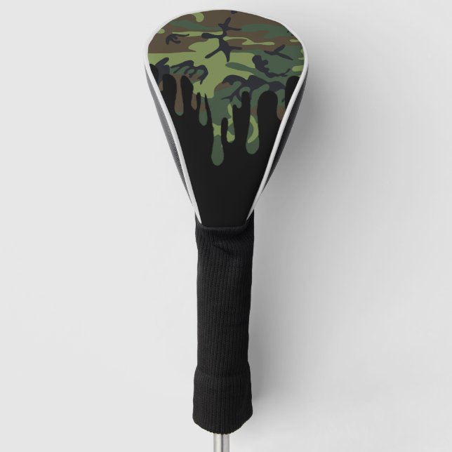 Funda Para Palo De Golf estilo ejército derramado (Anverso)