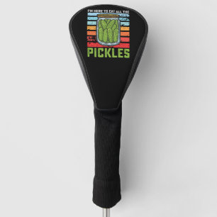 Funda Para Palo De Golf Estoy aquí para comer todos los piquetes