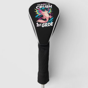 Funda Para Palo De Golf Estoy listo para aplastar el regreso a la escuela 