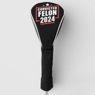 Funda Para Palo De Golf Estoy votando por delincuente convicto 2024 Trump