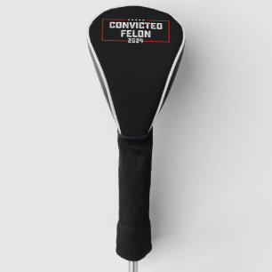 Funda Para Palo De Golf Estoy votando por el delincuente convicto Pro Trum