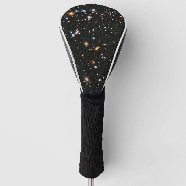 Funda Para Palo De Golf Estrellas espaciales profundas y galaxias (Anverso)