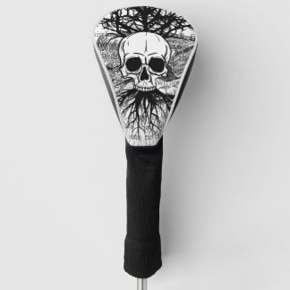 Funda Para Palo De Golf Estuche Skull & Books para iPhone Wallet