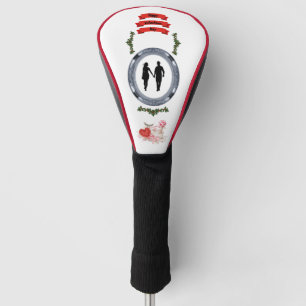 Funda Para Palo De Golf Eterno Amor San Valentín Romántico Vector Palo de
