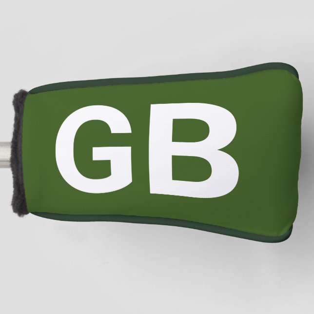 Funda Para Palo De Golf Euro/ Verde de Gran Bretaña (Anverso)