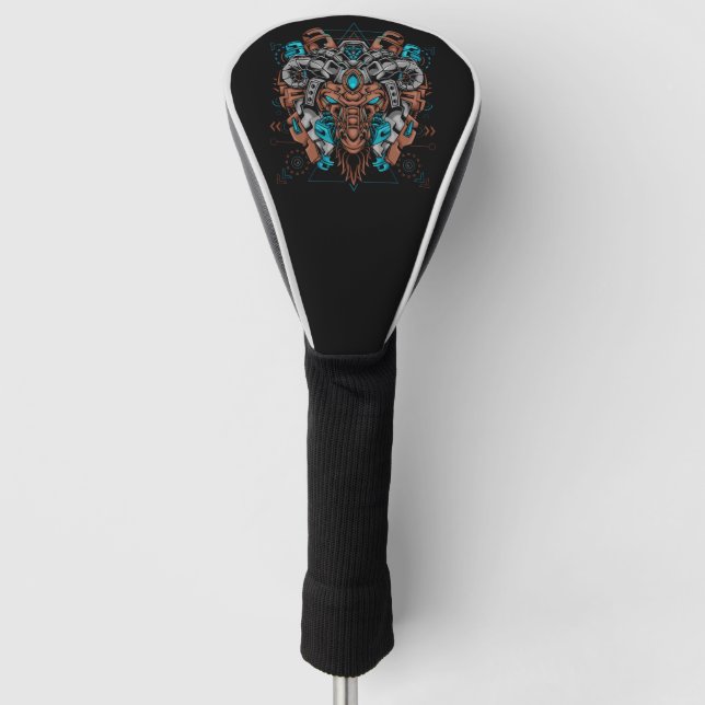 Funda Para Palo De Golf Evolución Cyborg (Anverso)