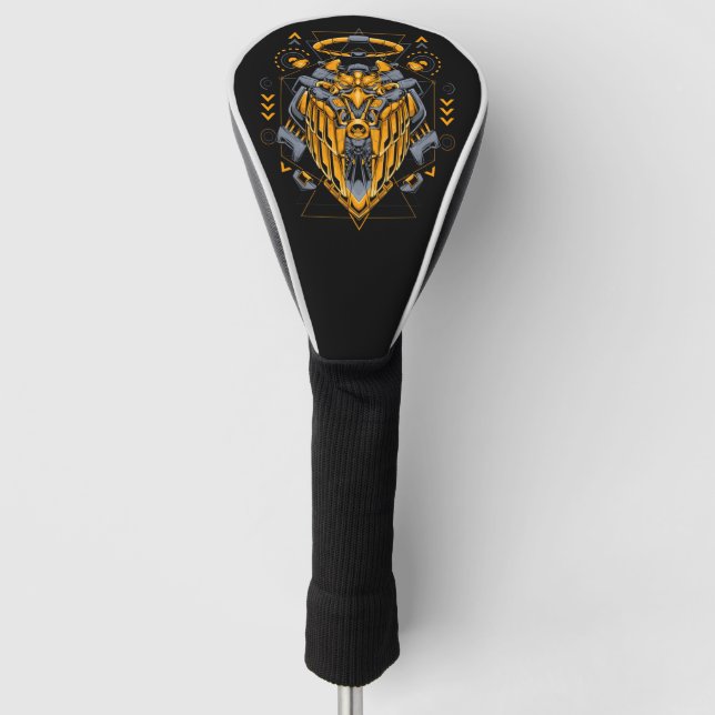 Funda Para Palo De Golf Evolución Cyborg (Anverso)
